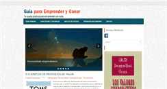 Desktop Screenshot of guiaparaemprender.com