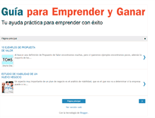 Tablet Screenshot of guiaparaemprender.com
